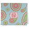 Blue Paisley Kitchen Towel - Poly Cotton w/ Monograms