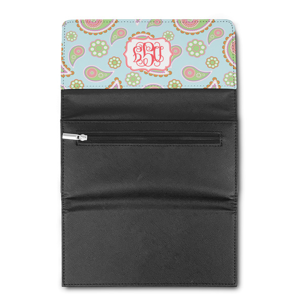 Blue Paisley Ladies Wallet  (Personalized Opt)
