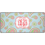Blue Paisley 3XL Gaming Mouse Pad - 35" x 16" (Personalized)