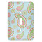 Blue Paisley Light Switch Cover (Single Toggle)