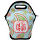 Blue Paisley Lunch Bag w/ Monogram