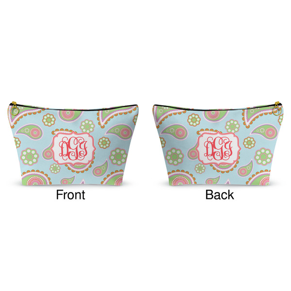 Blue Paisley Makeup Bag Approval