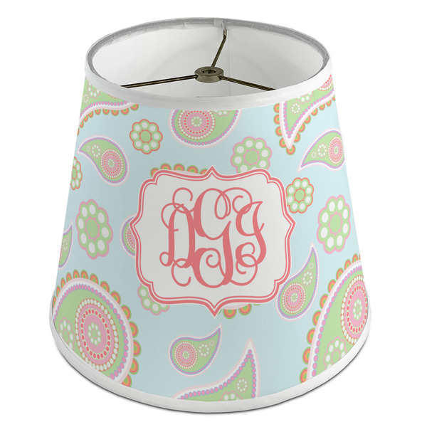 Custom Blue Paisley Empire Lamp Shade (Personalized)