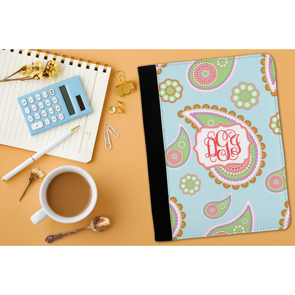 Blue Paisley Medium Padfolio - LIFESTYLE (adult)