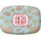 Blue Paisley Melamine Platter (Personalized)