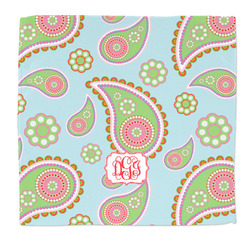 Blue Paisley Microfiber Dish Rag (Personalized)