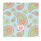 Blue Paisley Microfiber Dish Rag (Personalized)