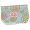 Blue Paisley Burp Cloth - Fleece w/ Monogram