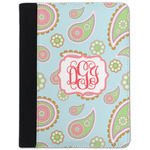 Blue Paisley Padfolio Clipboard - Small (Personalized)