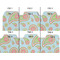 Blue Paisley Page Dividers - Set of 6 - Approval