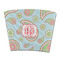Blue Paisley Party Cup Sleeve - without bottom (Personalized)