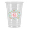 Blue Paisley Party Cups - 16oz (Personalized)