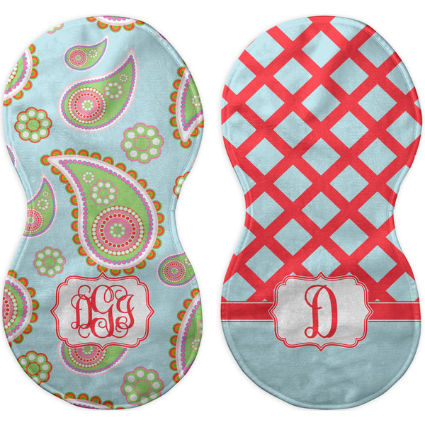 Blue Paisley Peanut Shaped Burps - Approval