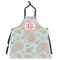 Blue Paisley Apron Without Pockets w/ Monogram