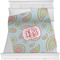 Blue Paisley Minky Blanket (Personalized)