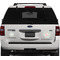 Blue Paisley Personalized Car Magnets on Ford Explorer