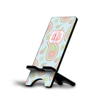 Blue Paisley Cell Phone Stands (Personalized)