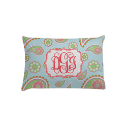 Blue Paisley Pillow Case - Toddler (Personalized)