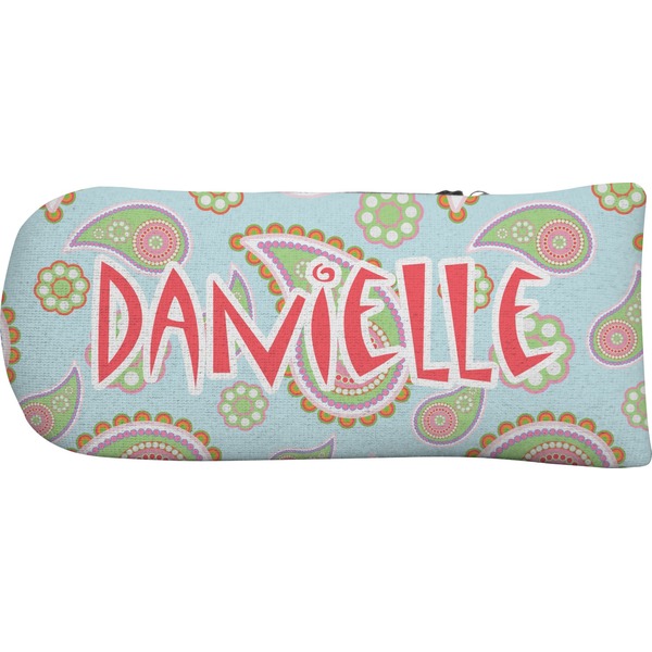 Blue Paisley Putter Cover (Front)