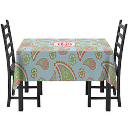 Blue Paisley Tablecloth (Personalized)