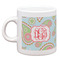 Blue Paisley Espresso Cup (Personalized)