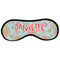 Blue Paisley Sleeping Eye Masks - Large (Personalized)
