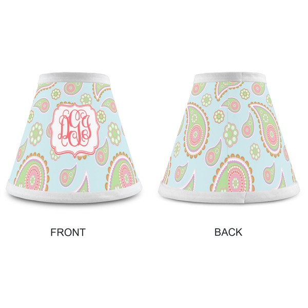 Blue Paisley Small Chandelier Lamp - Approval