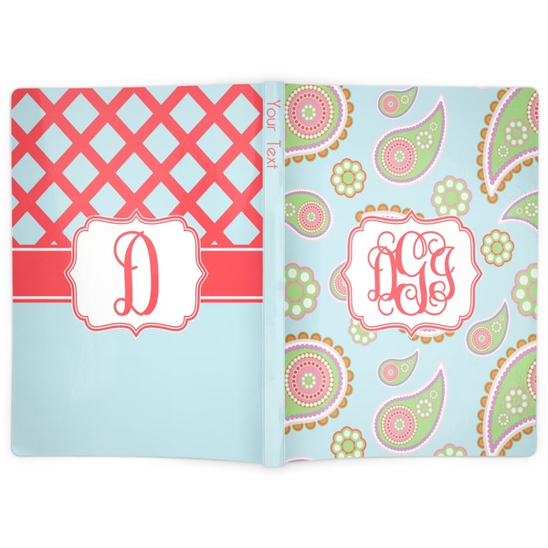 Blue Paisley Soft Cover Journal - Apvl