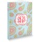 Blue Paisley Softbound Notebook (Personalized)