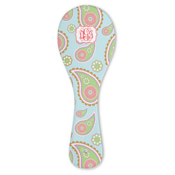 Blue Paisley Ceramic Spoon Rest (Personalized)