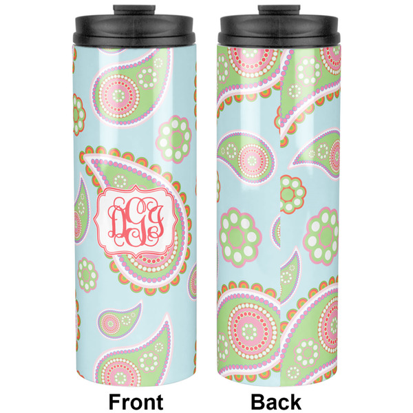 Blue Paisley Stainless Steel Tumbler - Apvl