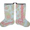 Blue Paisley Stocking - Double-Sided - Approval