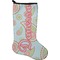 Blue Paisley Holiday Stocking - Single-Sided - Neoprene (Personalized)