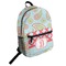 Blue Paisley Student Backpack (Personalized)
