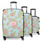 Blue Paisley Suitcase Set 1 - MAIN