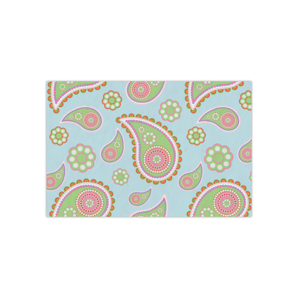 Custom Blue Paisley Tissue Paper Sheets - Small - Heavyweight