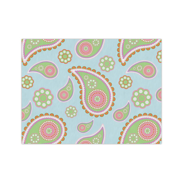 Custom Blue Paisley Tissue Paper Sheets - Medium - Lightweight