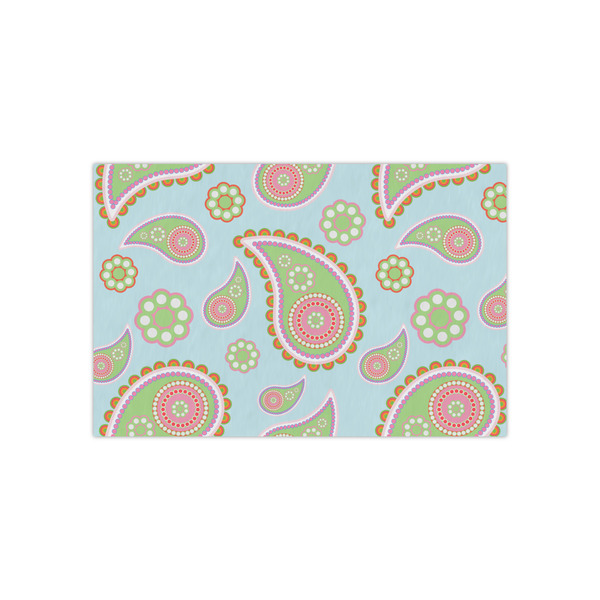 Custom Blue Paisley Tissue Paper Sheets - Small - Lightweight