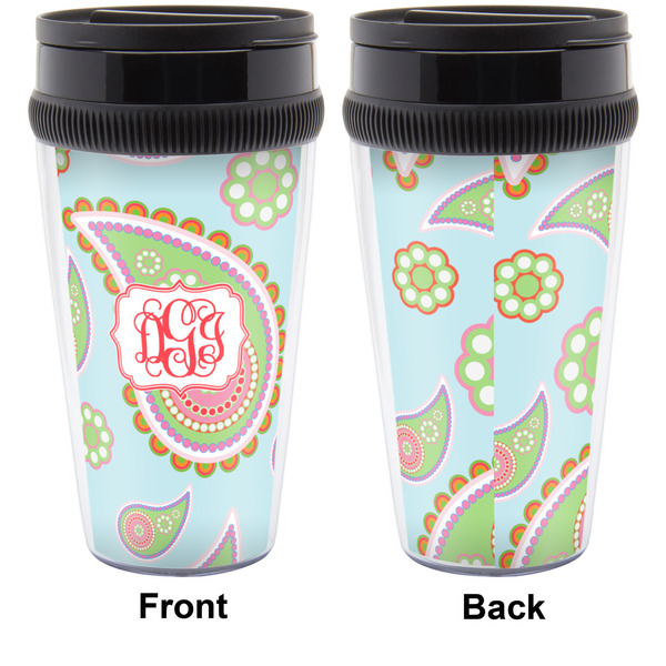 Blue Paisley Travel Mug Approval (Personalized)