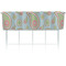 Blue Paisley Valance