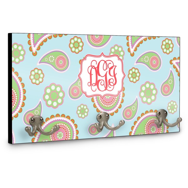 Blue Paisley Coat Hanger Main