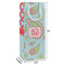 Blue Paisley Wine Gift Bag - Dimensions