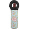 Blue Paisley Wine Tote Bag (Personalized)