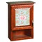 Blue Paisley Wooden Cabinet Decal (Medium)