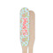 Blue Paisley Wooden Food Pick - Paddle - Single Sided - Front & Back