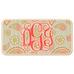Blue Paisley Genuine Maple or Cherry Wood Sticker (Personalized)