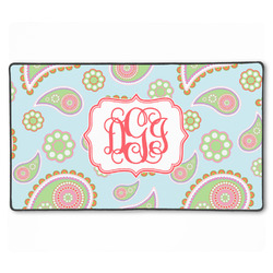 Blue Paisley XXL Gaming Mouse Pad - 24" x 14" (Personalized)