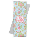 Blue Paisley Yoga Mat Towel (Personalized)