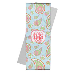 Blue Paisley Yoga Mat Towel (Personalized)