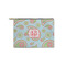 Blue Paisley Zipper Pouch - Small - 8.5"x6" (Personalized)